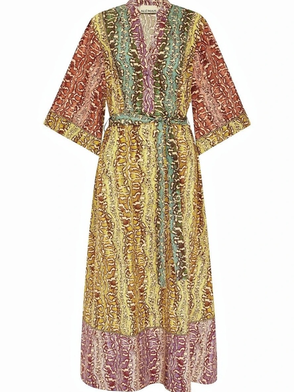 Alemais Varna Midi Dress Size AU10 US6